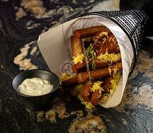 Домашние гренки с чесноком