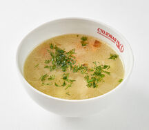 Суп куриный с рисом