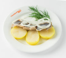 Сельдь с картофелем