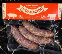 Колбаски Пикантные с аджикой (Упаковка)