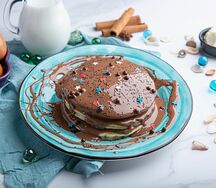 Панкейки с молочным шоколадом