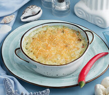 Юветси с лососем