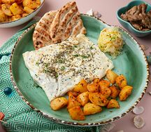 Омлет с Гирос хирино (cвинoй)