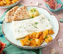 Омлет с беконом