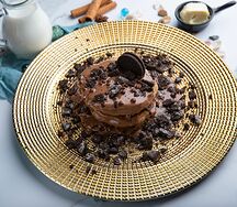 Шоколадные панкейки Орео