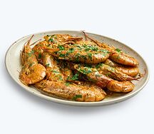 Креветки острова Санторини