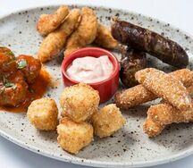 Набор из пяти мезе (сырно-мясной)