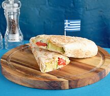 Грик-ролл с овощами