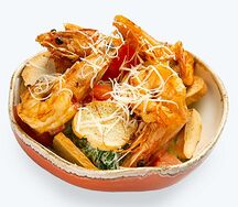 Цезарь с креветками