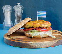 Биг Грик бургер курица