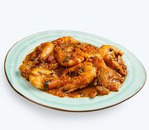 Креветки Афонские Фламбе