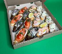 Набор брускетт (рыбный)