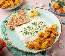 Омлет с морепродуктами