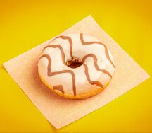 Пончик карамельный