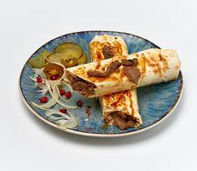 Шаверма с говядиной в лаваше