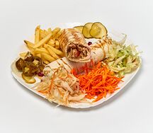 Арабская на тарелке