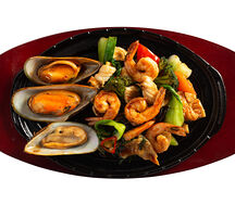 Ассорти из морепродуктов с овощами (400 гр)
