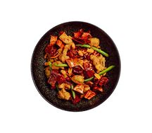 КУРИЦА ПО-СЫЧУАНЬСКИ (240 гр )