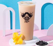 Ванильный молочный чай