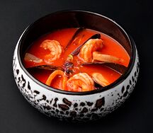 Суп с морепродуктами