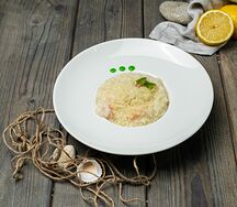 Ризотто с креветками