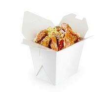 Лапша пшеничная с овощами и курицей