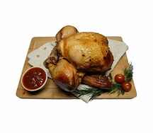 Цыпленок гриль с овощами