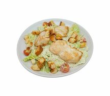 Салат Цезарь с курицей