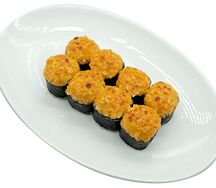 Ролл запеченный с крабом