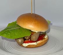 Баварский бургер с Колбасками