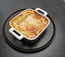 Лазанья с уткой конфи