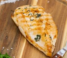 Стейк из куриной грудки