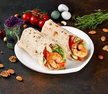 Шаурма с креветкой