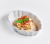 Лазанья с домашней сальсиччей