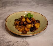Картофель по-домашнему с грибами