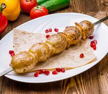 Картофель с курдюком