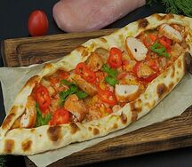 Пиде с курицей