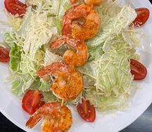 Цезарь с креветками