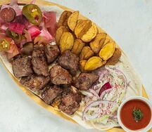 Шашлык по-турецки из телятины