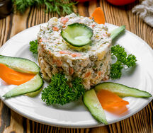 Салат Столичный с курицей