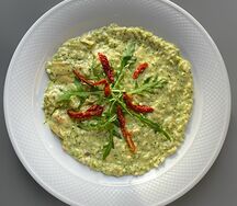 Ризотто с артишоками и вялеными томатами