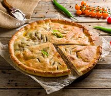 Осетинский пирог с мясом Фыдджын