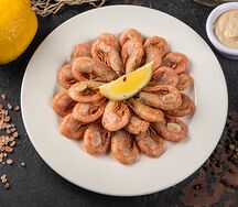 Креветки отварные