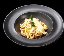 Ризотто с белыми грибами и пармезаном