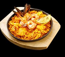 Паэлья с морепродуктами