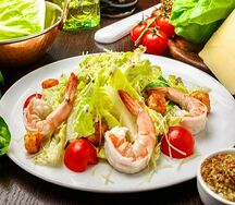Цезарь с креветками