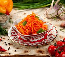 Морковный салат