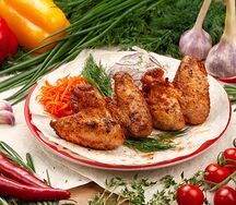 Крылья куриные на мангале