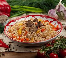 Плов с бараниной