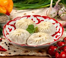 Манты с бараниной
